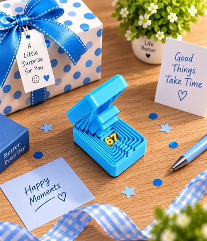 ⭐ Layer Nesting Prank Gift Box | Pick Your Surprise: Middle Finger or Number 67