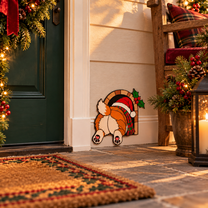 Funny Christmas Baseboard Decorations – 5 Playful Holiday Designs