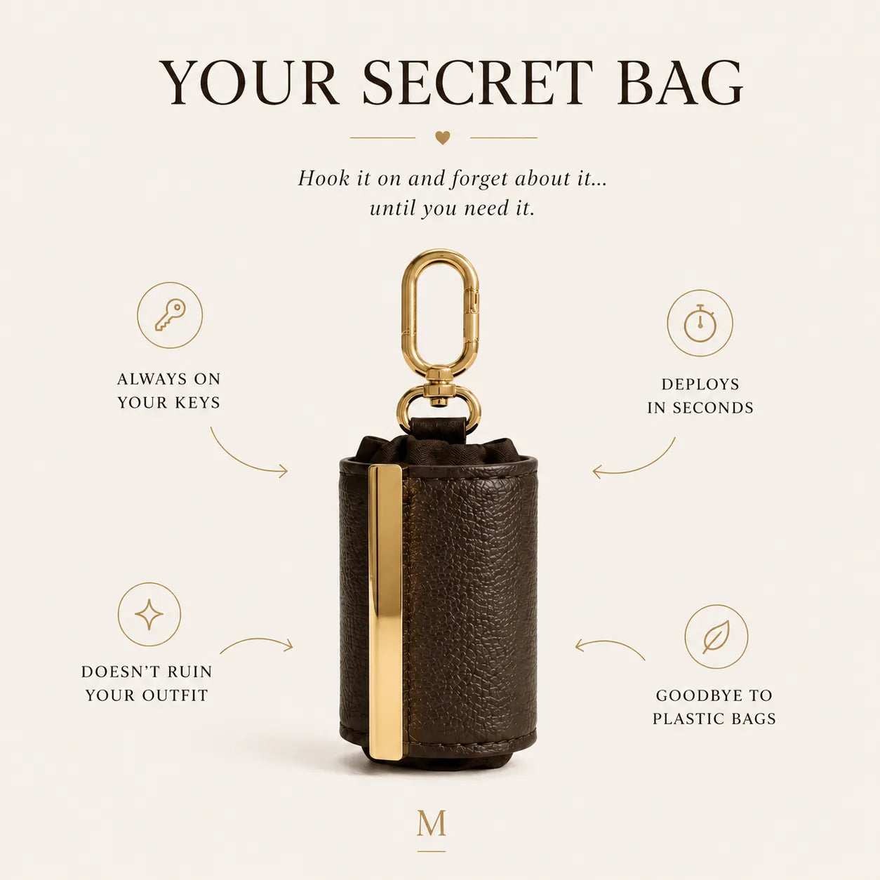 Transformable Bag – Stylish Vegan Leather Tote & Keychain Charm