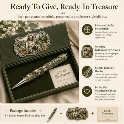 🔥 LAST DAY 50% OFF – ✝️ Sacred Legacy Faith-Inspired Keepsake Pen Collection | 6 Devotional Designs for Prayer Journaling, Bible Study & Meaningful Christian Gifts 🖊️✨