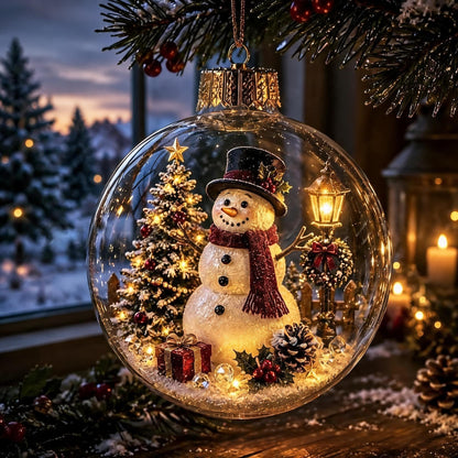 🔥 LAST DAY 49% OFF – 🎄Glowing Christmas Diorama Ornament