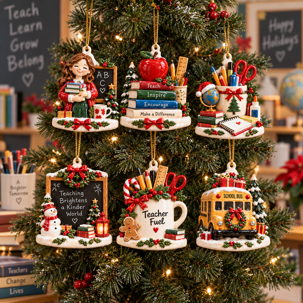 Teacher Christmas  Ornament