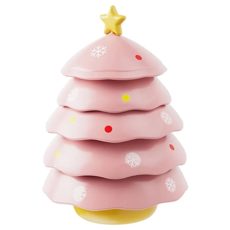 🔥HOT SALE-🎄5-Layer Christmas Tree Serving Tray – Stackable Snack & Dip Bowls, Festive Holiday Table Decor & Christmas Gift 🎁
