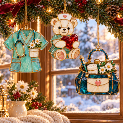 ✨ 2026 Nurse Thanksgiving Christmas Ornaments | 6-Piece Set