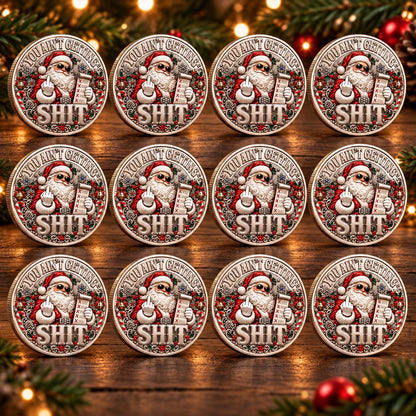 Santa’s Last Gift Adult Humor Commemorative Coin