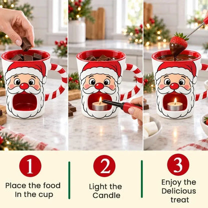 Christmas Chocolate Fondue Mug