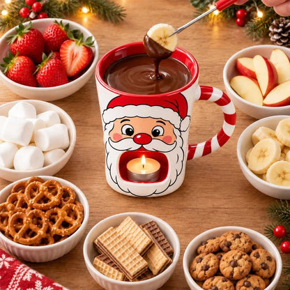 ⏰ LAST DAY 50% OFF - Santa Chocolate Fondue Mug