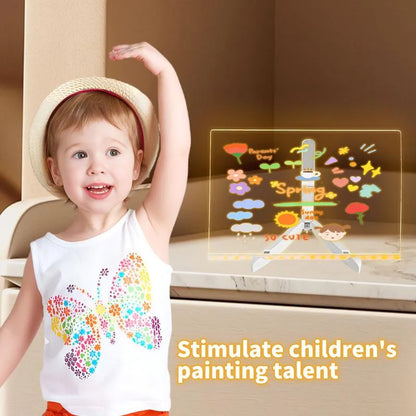 🎁Creative Rewritable Acrylic LED Message Board 🎨
