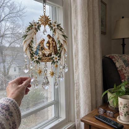 ✝️ Christian Crystal Suncatcher | 5 Faith-Inspired Window Designs with Cascading Rainbow Crystals ✨