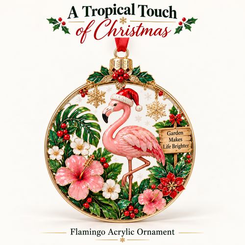 Christmas Floral Holiday Hanging Decoration Ornament –  Garden Makes Life Brighter✨