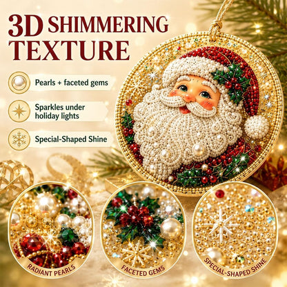 ✨🎁6 Pcs Christmas DIY Diamond Painting Ornaments