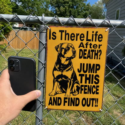 ⏳ Last Day 49% OFF – Funny Dog Metal Sign