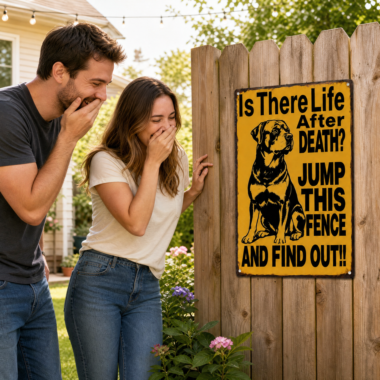 ⏳ Last Day 49% OFF – Funny Dog Metal Sign