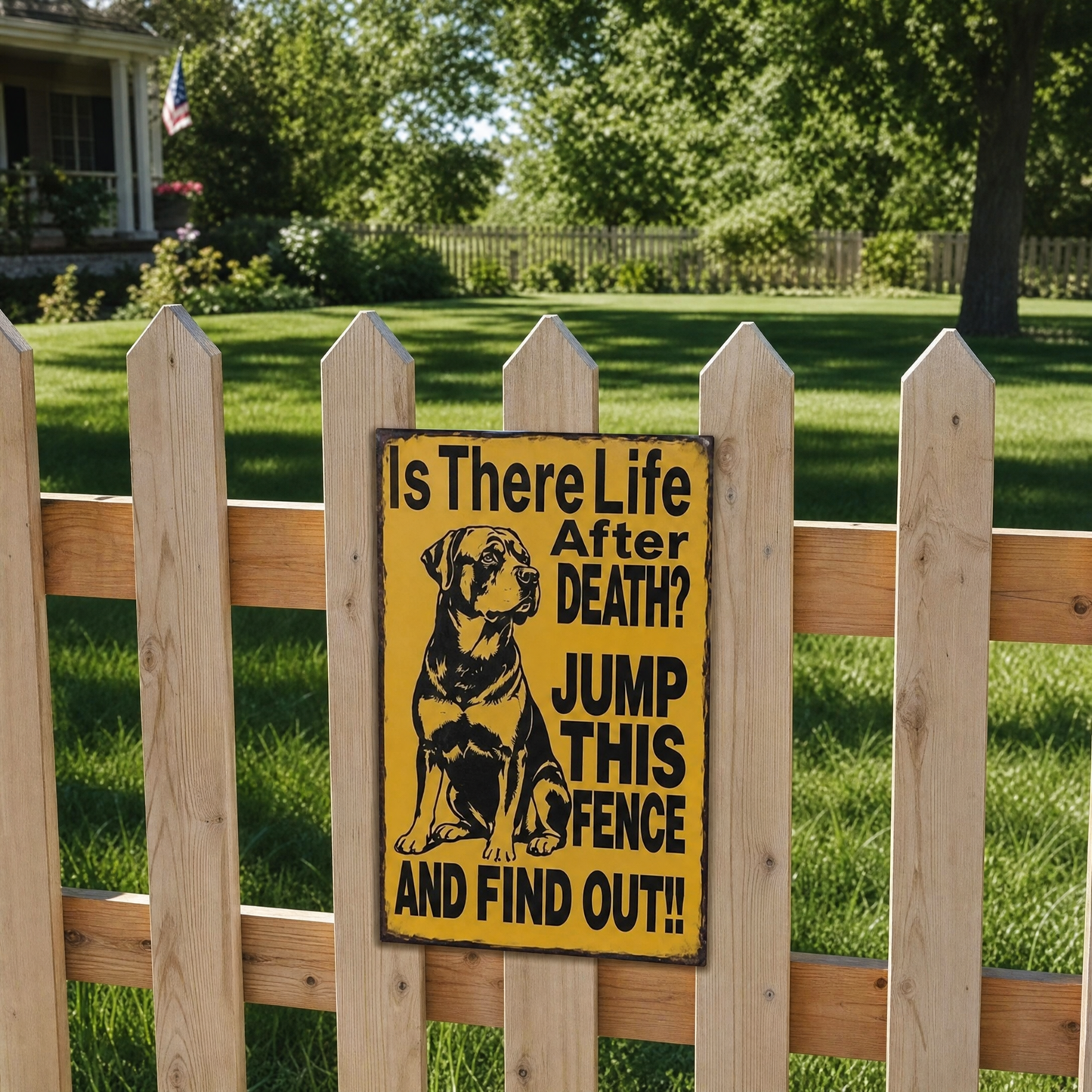 ⏳ Last Day 49% OFF – Funny Dog Metal Sign