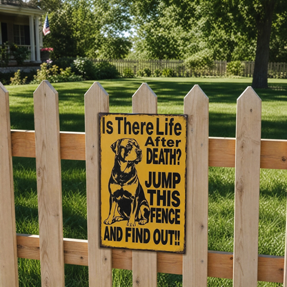 ⏳ Last Day 49% OFF – Funny Dog Metal Sign
