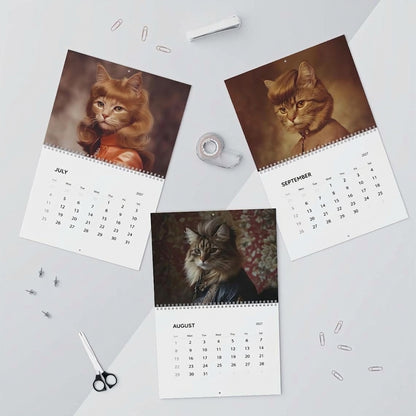 Funny 2027 Wall Calendar Cat