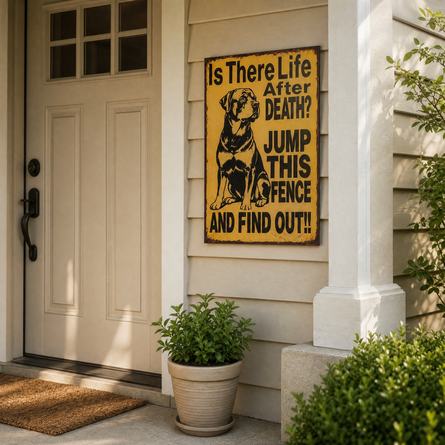 ⏳ Last Day 49% OFF – Funny Dog Metal Sign