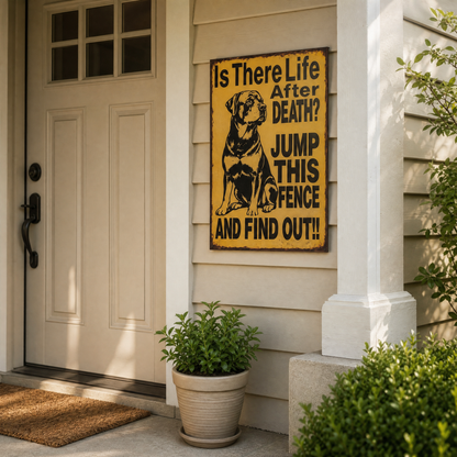 ⏳ Last Day 49% OFF – Funny Dog Metal Sign