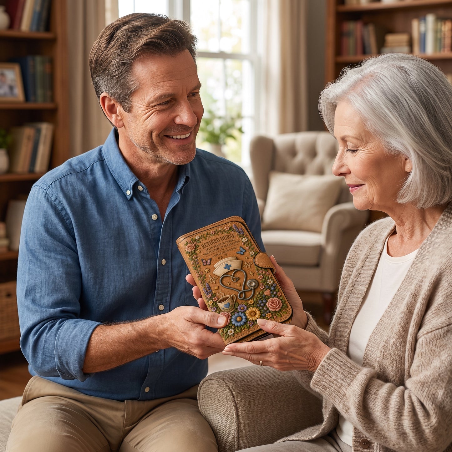 Retired Nurse Wallet – A Tribute to a Lifetime of Caring