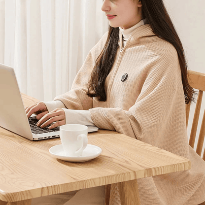 🔥 Christmas Sale — 50% OFF! ❄️ Stay Warm All Winter — Portable Electric Heated Blanket Shawl