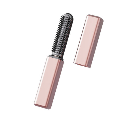 💇‍♀️✨ Perfect Bangs, Anywhere You Go! 💖 Portable Bang Styling Comb – Your Secret to Effortless Hair Days! 🌸