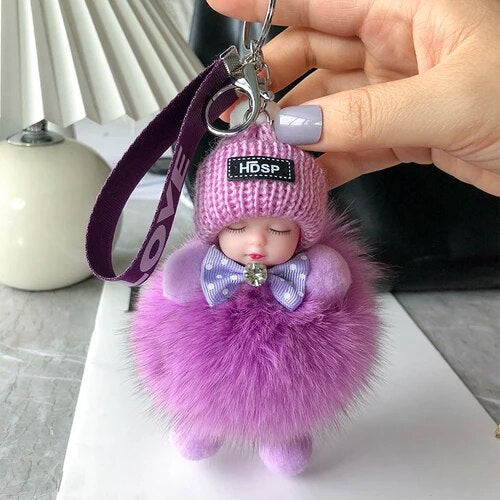 🥳2026 HOT SALE🥳💞50K+ SOLD! 🧸✨ 50% OFF! Soft Plush Doll Keychain – ultra-soft & irresistibly cute. Brighten your mood, cuddle anytime. Perfect for bags, keys & gifts! 💖💚
