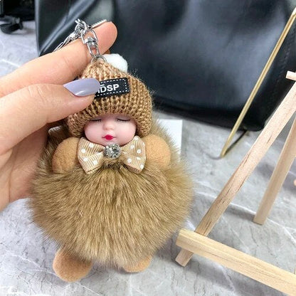 🥳2026 HOT SALE🥳💞50K+ SOLD! 🧸✨ 50% OFF! Soft Plush Doll Keychain – ultra-soft & irresistibly cute. Brighten your mood, cuddle anytime. Perfect for bags, keys & gifts! 💖💚