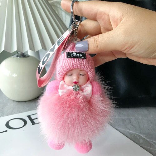🥳2026 HOT SALE🥳💞50K+ SOLD! 🧸✨ 50% OFF! Soft Plush Doll Keychain – ultra-soft & irresistibly cute. Brighten your mood, cuddle anytime. Perfect for bags, keys & gifts! 💖💚