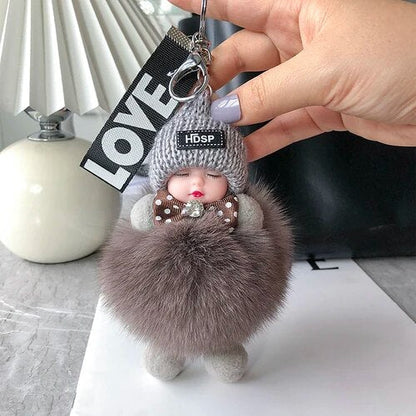 🥳2026 HOT SALE🥳💞50K+ SOLD! 🧸✨ 50% OFF! Soft Plush Doll Keychain – ultra-soft & irresistibly cute. Brighten your mood, cuddle anytime. Perfect for bags, keys & gifts! 💖💚