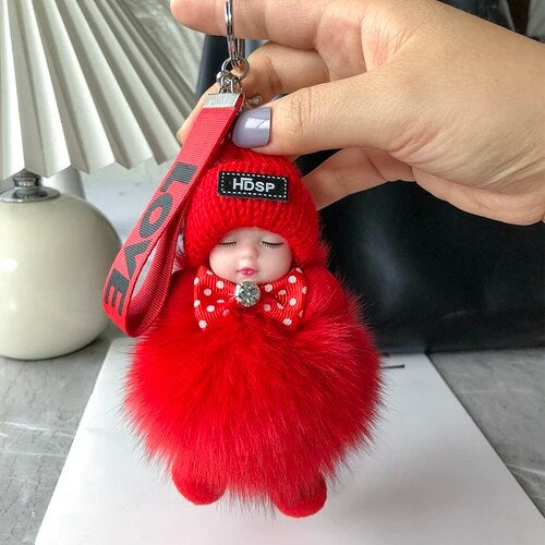 🥳2026 HOT SALE🥳💞50K+ SOLD! 🧸✨ 50% OFF! Soft Plush Doll Keychain – ultra-soft & irresistibly cute. Brighten your mood, cuddle anytime. Perfect for bags, keys & gifts! 💖💚