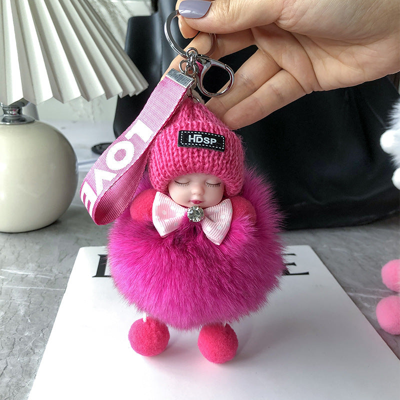 🥳2026 HOT SALE🥳💞50K+ SOLD! 🧸✨ 50% OFF! Soft Plush Doll Keychain – ultra-soft & irresistibly cute. Brighten your mood, cuddle anytime. Perfect for bags, keys & gifts! 💖💚