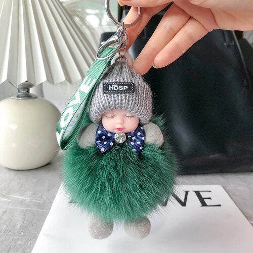 🥳2026 HOT SALE🥳💞50K+ SOLD! 🧸✨ 50% OFF! Soft Plush Doll Keychain – ultra-soft & irresistibly cute. Brighten your mood, cuddle anytime. Perfect for bags, keys & gifts! 💖💚