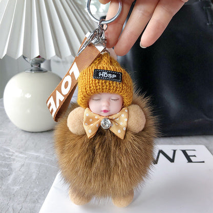 🥳2026 HOT SALE🥳💞50K+ SOLD! 🧸✨ 50% OFF! Soft Plush Doll Keychain – ultra-soft & irresistibly cute. Brighten your mood, cuddle anytime. Perfect for bags, keys & gifts! 💖💚