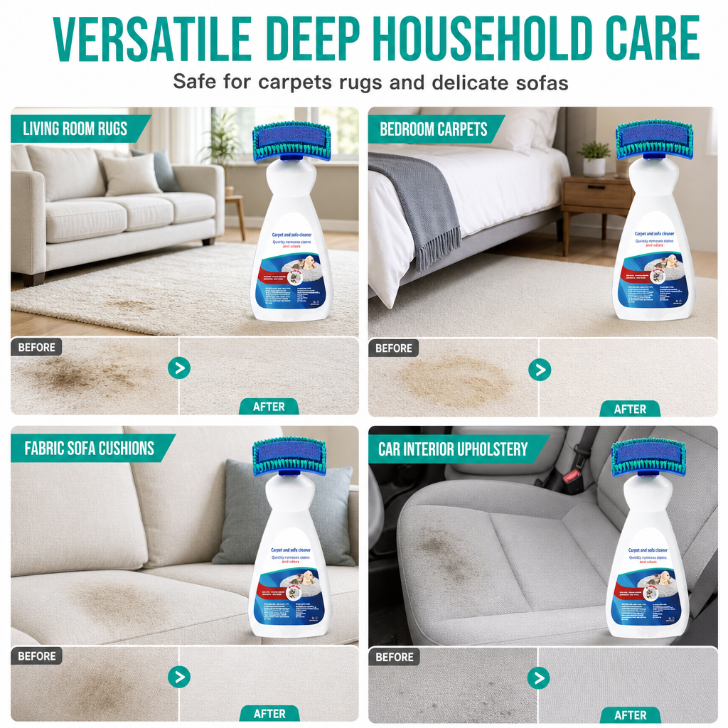 🔥LAST DAY 50%OFF💞50K+ SOLD! 🥩🍴 50% OFF!Waterless Fabric and Carpet Cleaner