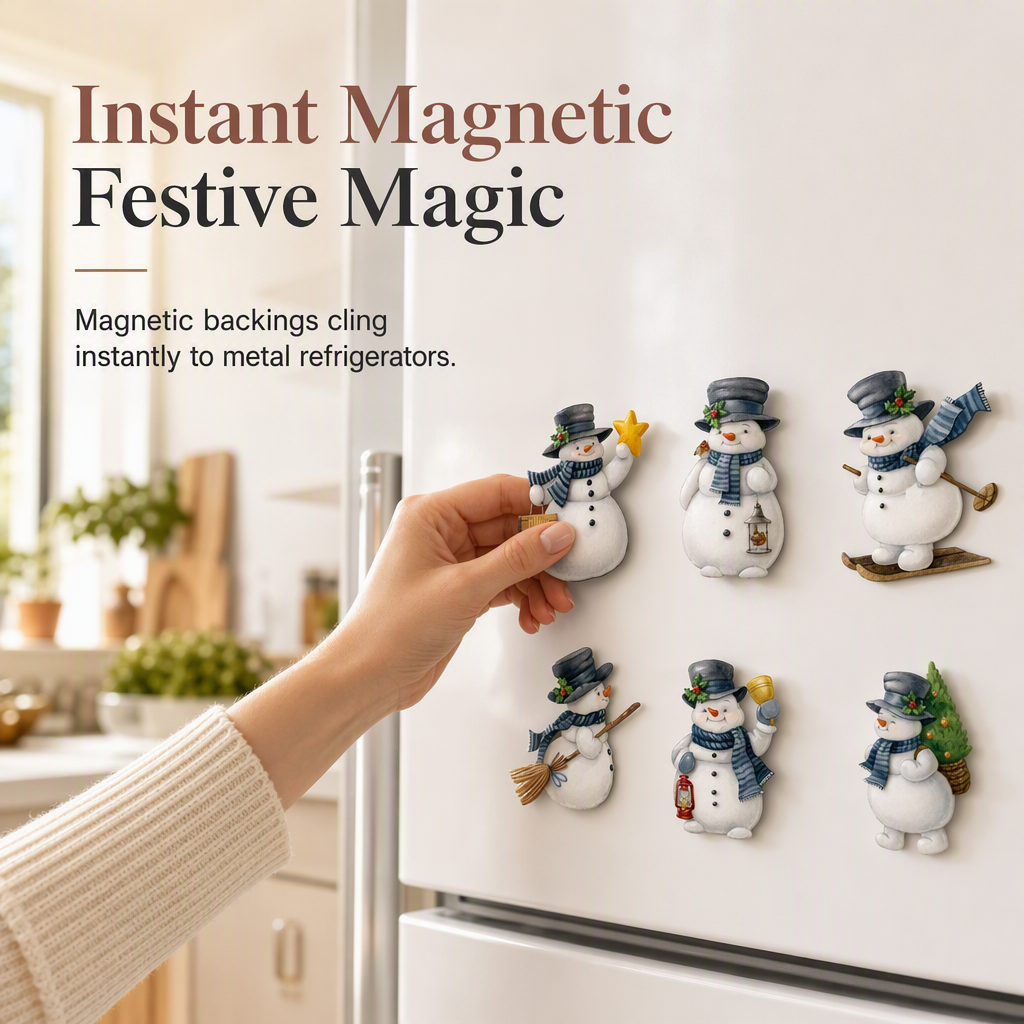 🎄 Christmas Cartoon Magnets