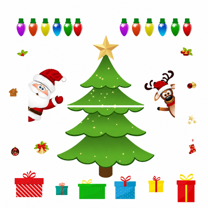 🎄 Christmas Cartoon Magnets