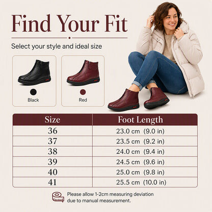 ❄️ Women's Non-Slip Winter Warm Boots | Slip-Resistant & Cozy – Safe Steps on Ice & Snow ✨
