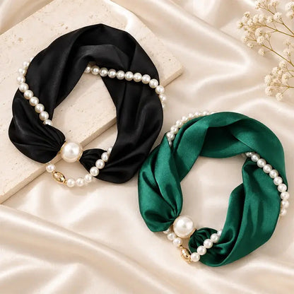 🎁🎄Christmas Sale 60% OFF!💞50K+ SOLD!✨Pearl Scarf Necklace
