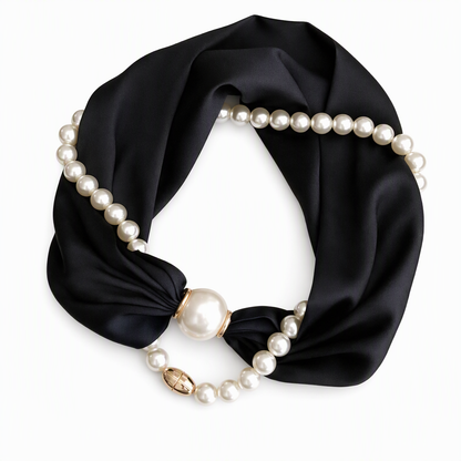 🎁🎄Christmas Sale 60% OFF!💞50K+ SOLD!✨Pearl Scarf Necklace